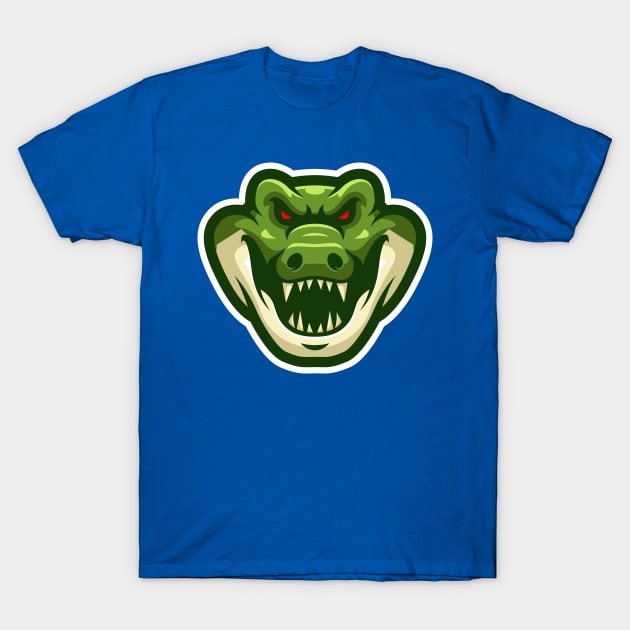 Crocodile T-Shirt by mightyfire